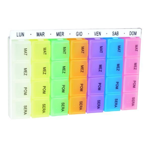 GIMA PORTAPILLOLE SETTIMANALE X4 EASY